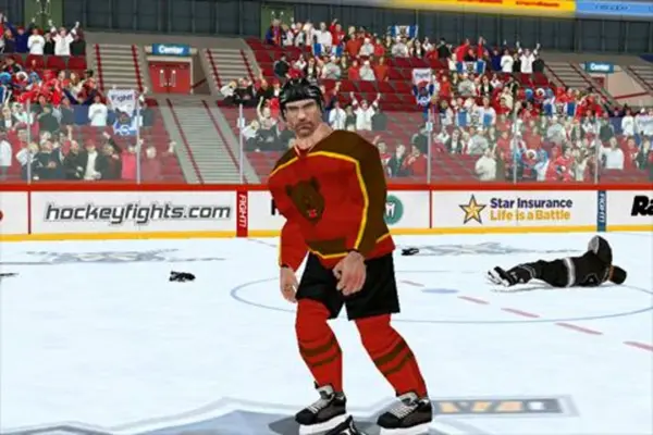 Hockey Fight Lite android App screenshot 0