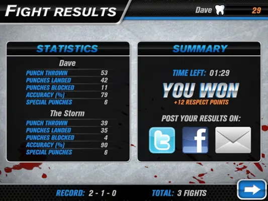 Hockey Fight Lite android App screenshot 9