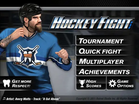 Hockey Fight Lite android App screenshot 12