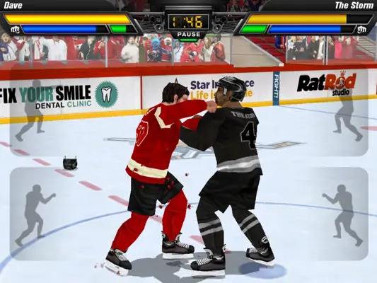 Hockey Fight Lite android App screenshot 13