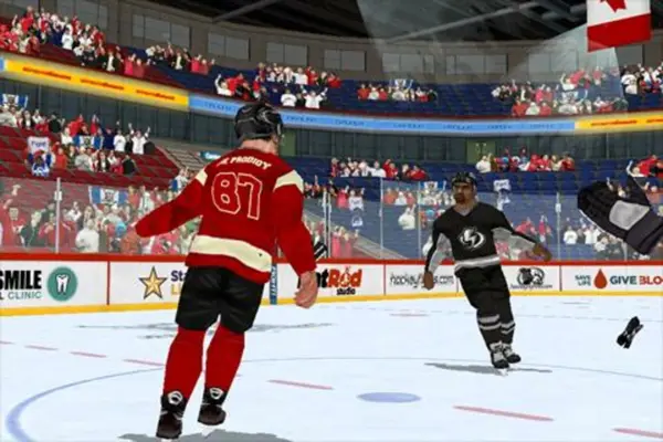 Hockey Fight Lite android App screenshot 1