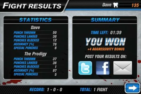 Hockey Fight Lite android App screenshot 2