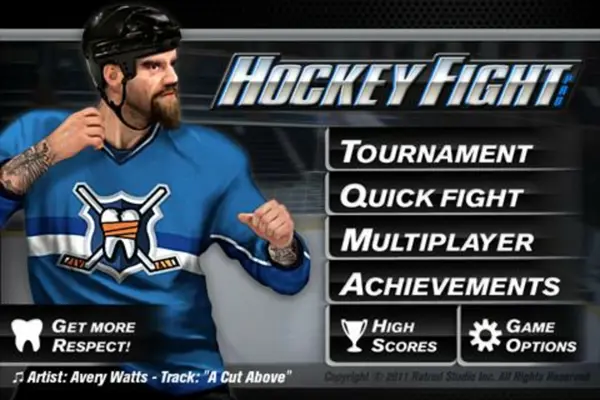 Hockey Fight Lite android App screenshot 5